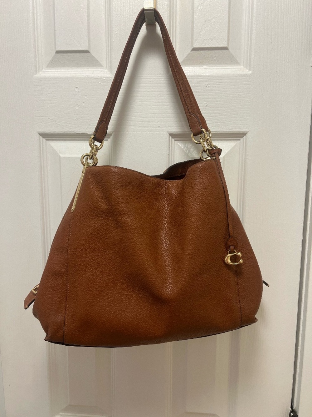 COACH Dalton 31 Bag Brown Leather